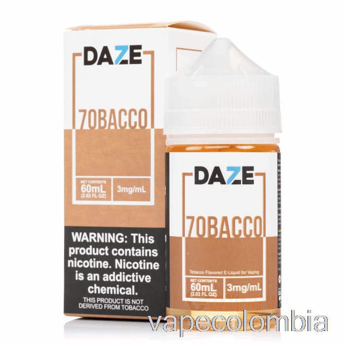 Kit Completo De Vapeo 7obacco - E-líquido 7 Daze - 60ml 3mg